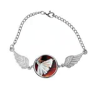 The Ballerina Winged Circular Bracelet