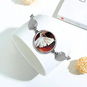 The Ballerina Winged Circular Bracelet