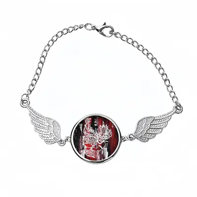 Hybrid Demon Winged Circular Bracelet