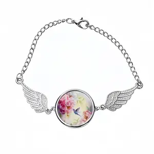 Weightlessness Winged Circular Bracelet