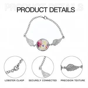 Weightlessness Winged Circular Bracelet