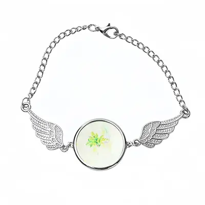 Start Afresh Winged Circular Bracelet