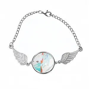 Veduta Winged Circular Bracelet