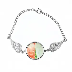 Place Of Life 2 Winged Circular Bracelet