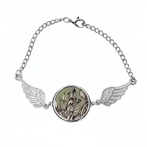 Sd Space Winged Circular Bracelet