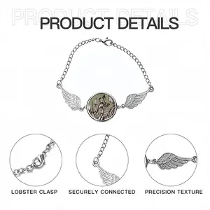 Sd Space Winged Circular Bracelet