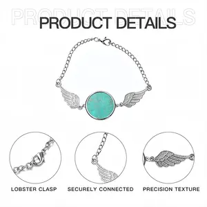 Morning Habits Winged Circular Bracelet