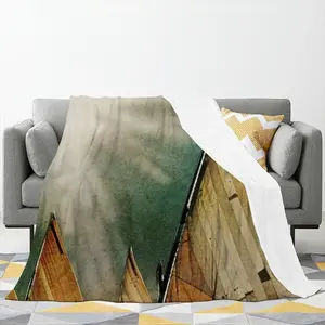 Chapter 5 A Sudden Flash Of Brilliant Light And Deafening Silence Flannel Blanket (Multi-Size, Vertical)