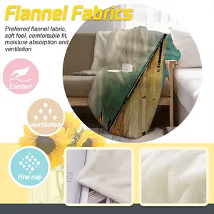 Chapter 5 A Sudden Flash Of Brilliant Light And Deafening Silence Flannel Blanket (Multi-Size, Vertical)