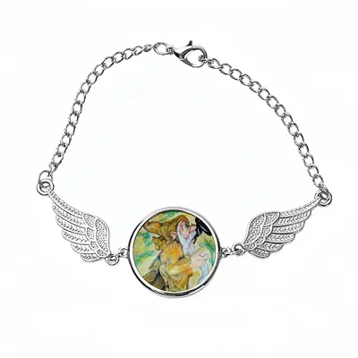 Ochre Wizard Winged Circular Bracelet