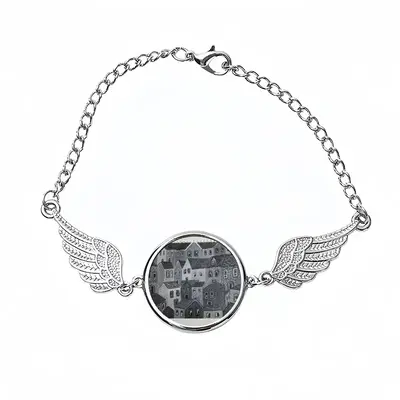 You Are Being Watched 3 Winged Circular Bracelet