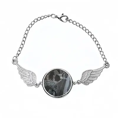 Moorfield Road Winged Circular Bracelet