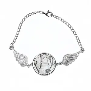 Trees Winged Circular Bracelet