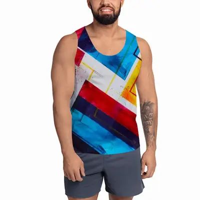 Men The Grexit Sports Vest