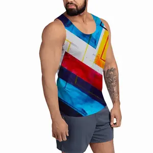 Men The Grexit Sports Vest