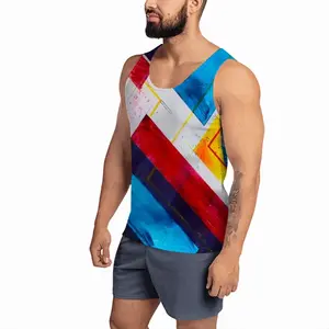 Men The Grexit Sports Vest