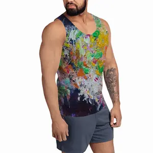 Men Wish You Flowers Nr P Sports Vest