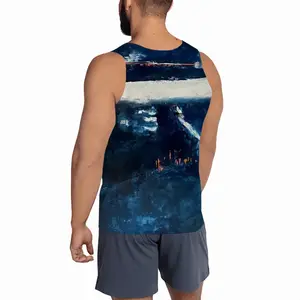 Men Just Before The Night Sports Vest