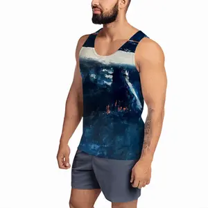 Men Just Before The Night Sports Vest