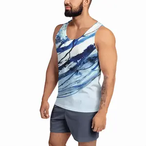 Men Abstraction Vibration I Sports Vest