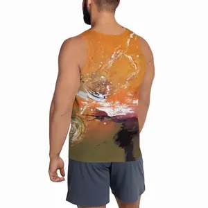 Men Broken Martini Sports Vest