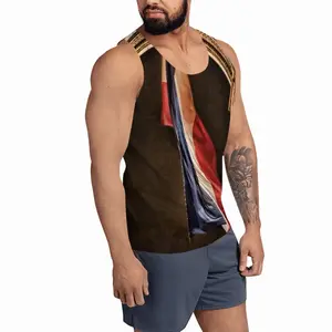 Men Die Flagge Senken Sports Vest