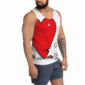 Men Axing Love Sports Vest