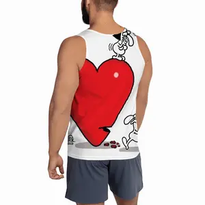 Men Axing Love Sports Vest