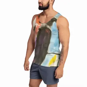 Men Semi- Synthesis Sports Vest