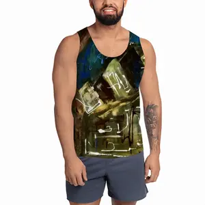 Men Aououou Sports Vest