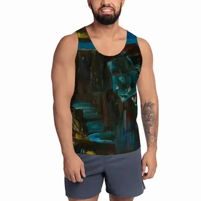 Men Blue (The Mess) Sports Vest