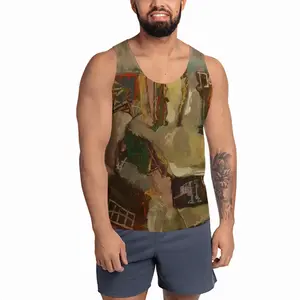 Men Portrait Of A Landscape Sports Vest