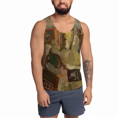 Men Portrait Of A Landscape Sports Vest