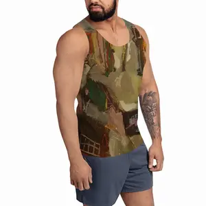 Men Portrait Of A Landscape Sports Vest