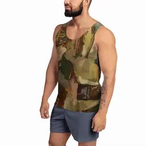 Men Portrait Of A Landscape Sports Vest