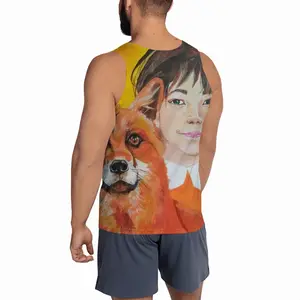 Men Little Girl With A Fox Sports Vest