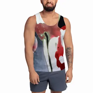 Men Hibiscus Sports Vest