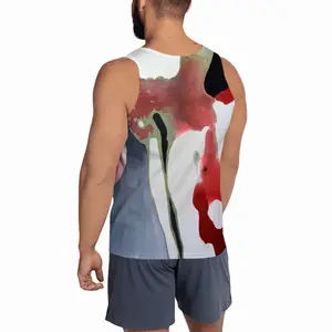 Men Hibiscus Sports Vest