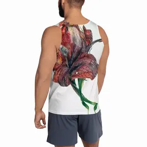 Men Little Red Elf Sports Vest