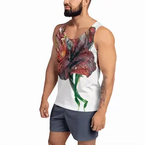 Men Little Red Elf Sports Vest