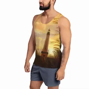 Men The Lighthouses Light Outside Sports Vest