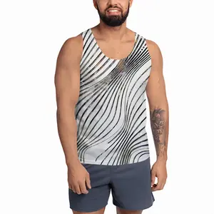 Men Progressive Abstraction Sports Vest