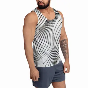 Men Progressive Abstraction Sports Vest