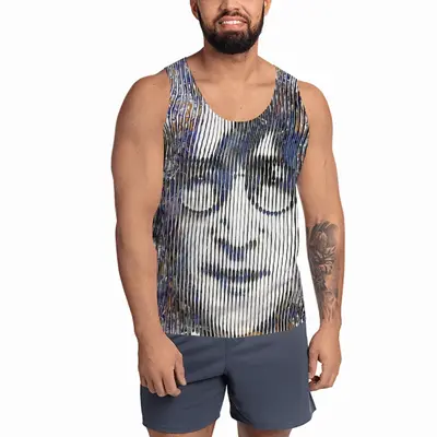 Men Imagine John Lennon Sports Vest