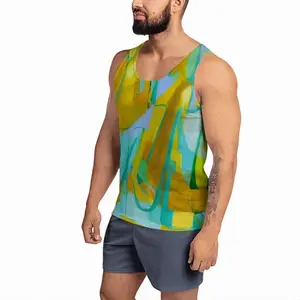 Men We Are In Peace Sports Vest