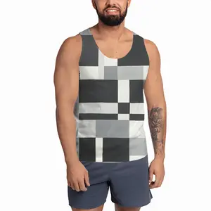 Men Shades Of Grey Sports Vest