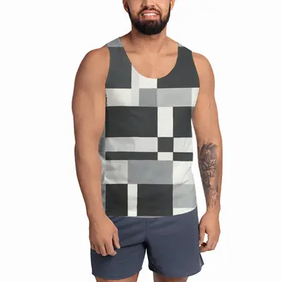 Men Shades Of Grey Sports Vest