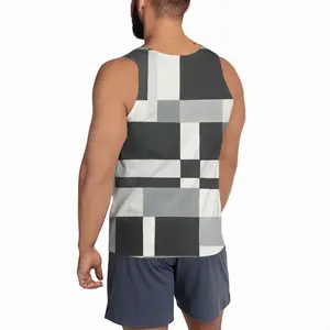 Men Shades Of Grey Sports Vest