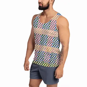 Men Boxes Colorful Sports Vest