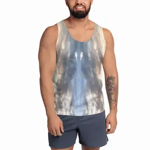 Men Unidentified Flying Sunset Sports Vest